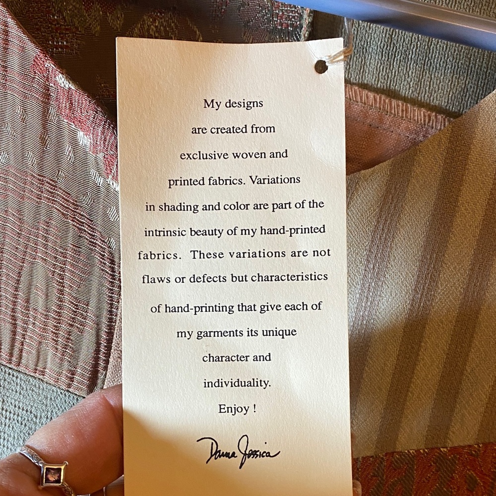 Women's Multicolor Patchwork Tunic NWT - image 5